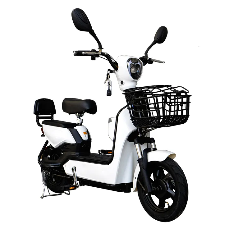 ST-02 350W Motor 48V 12AH Battery Electric Motorcycle