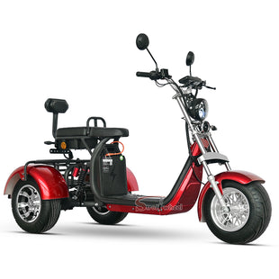 Germany Warehouse CP-3 2000W 60V 20Ah+20Ah Tricycle Citycoco Scooter
