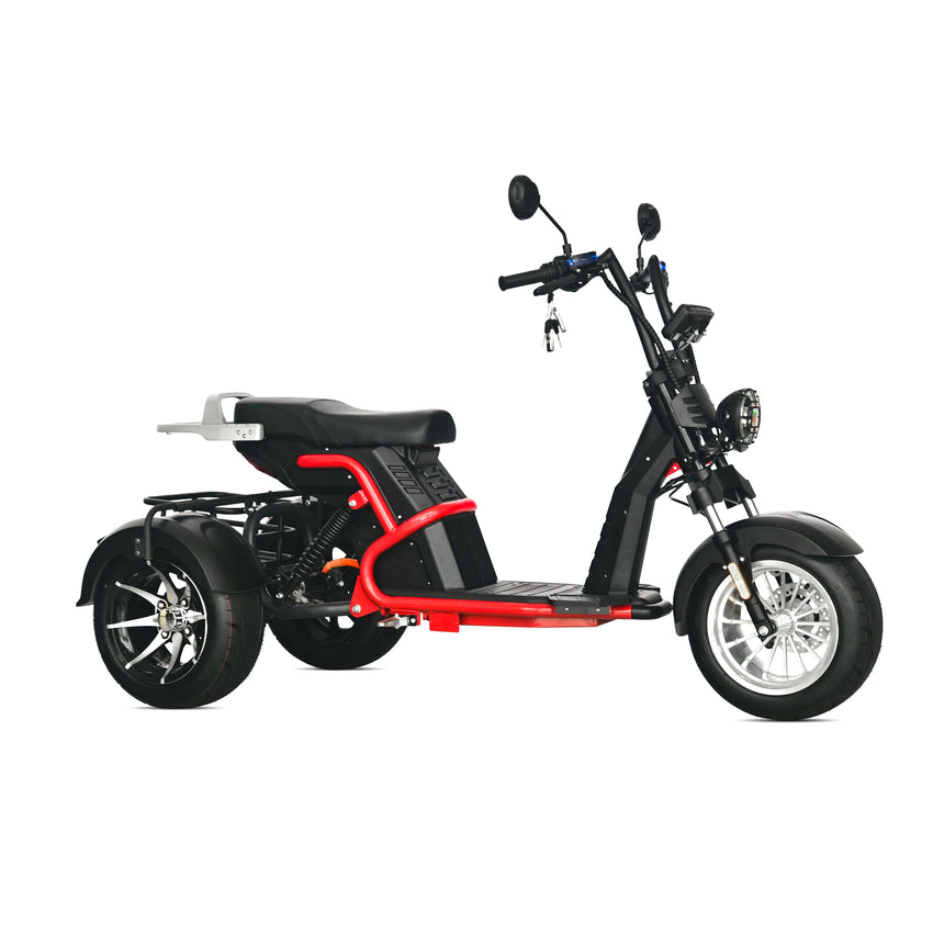 CP-9 2000W 60V 20AH 3 Wheel Electric Tricycle Citycoco