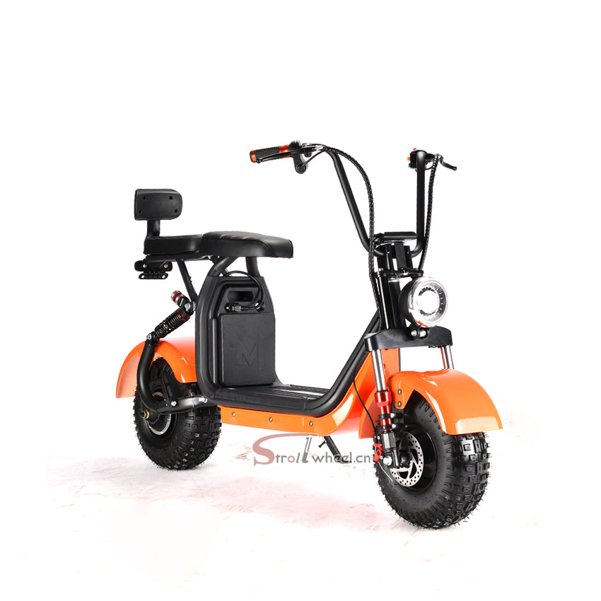 MINI-7 800W 48V 12Ah Battery Mini Chopper Citycoco Scooter