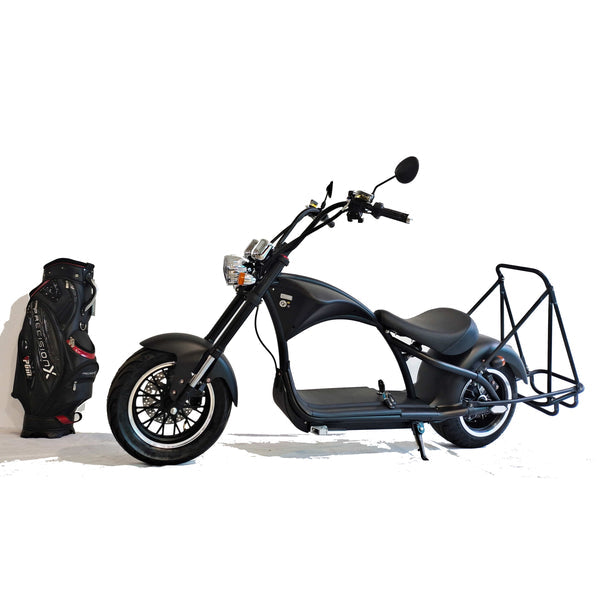M1 Golf 2000W 60V 20Ah Battery Street Legal Fat Tire Golf Motorcycle Scooter