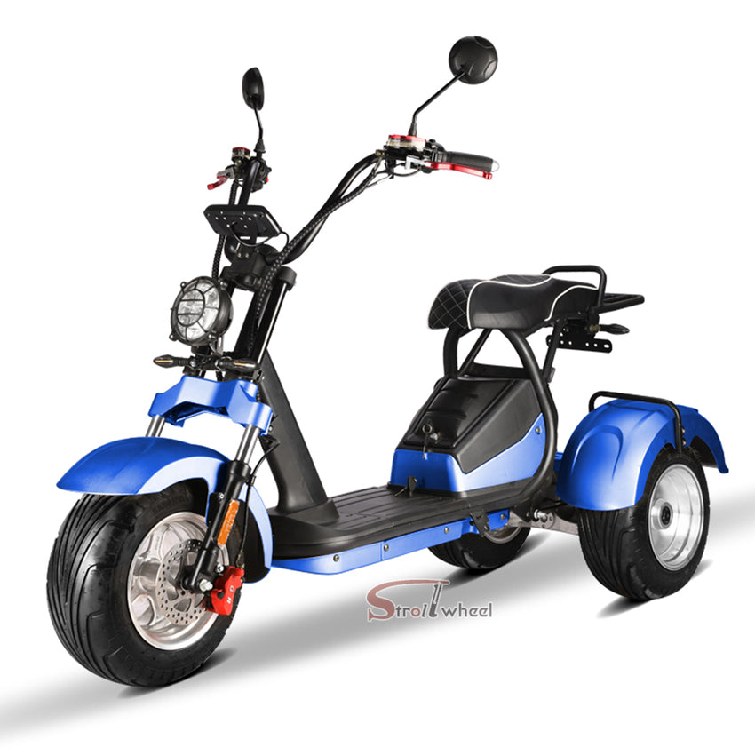 HM-7 4000W Big Motor 2*20AH 60V Battery Electric Tricycle