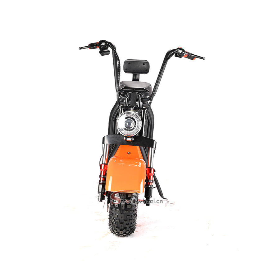 MINI-7 800W 48V 12Ah Battery Mini Chopper Citycoco Scooter