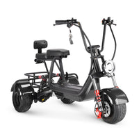 MINI-5 800W 48V 12Ah Battery Citycoco Scooter 3 Wheel Motorcycle
