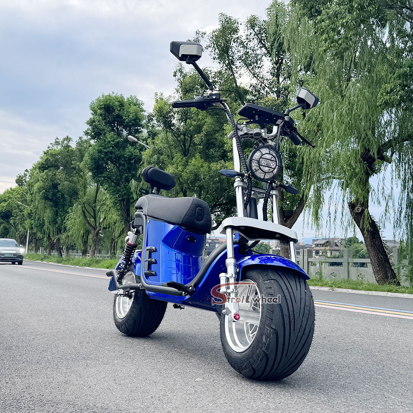 X21-E Strollwheel Citycoco Mini Chopper Scooter 2000W Motor 60V for Brazil Market