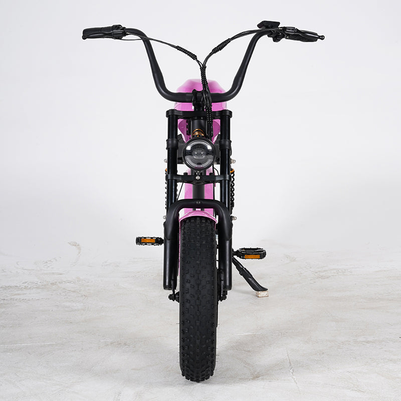 EU Warehouse FT02 Mini Chopper 500W 48V 15AH Battery Max Speed 40km/h