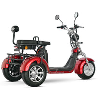 Germany Warehouse CP-3 2000W 60V 20Ah+20Ah Tricycle Citycoco Scooter