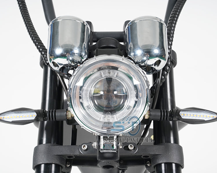 Germany Warehouse M1P 2000W 60V 30Ah Scooter Electric Citycoco Chopper Front Tire 14 Inch Rear 13 Inch