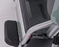 BABI Electric Motorcycle 1000W 72V 23AH Pedal Assist Moped with Tailbox for Food Delivery