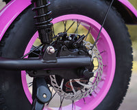 EU Warehouse FT-02 Mini City Electric Fat Tire E-bike 500W 48V 15Ah Lithium Battery Powered City Bike