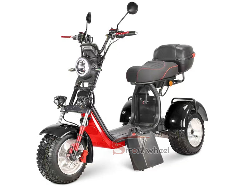 EU Warehouse CP-7 4000w 60v 55ah Battery with RearBox and Off Road Tire