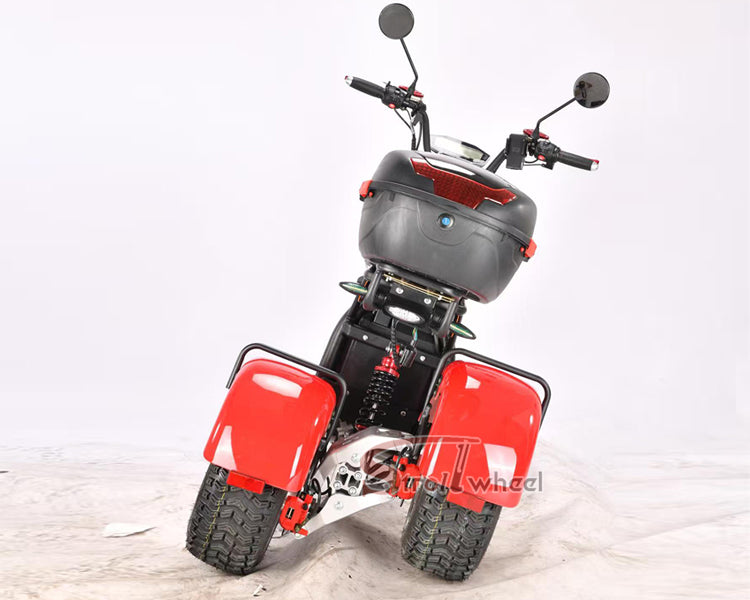 EU Warehouse CP-7 4000w 60v 55ah Battery with RearBox and Off Road Tire