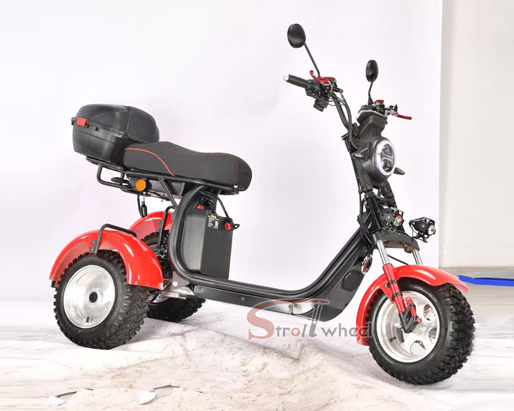 EU Warehouse CP-7 4000w 60v 55ah Battery with RearBox and Off Road Tire
