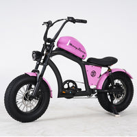 EU Warehouse FT02 Mini Chopper 500W 48V 15AH Battery Max Speed 40km/h