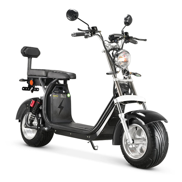 EU Warehouse CP-1.6 Electric Scooter Citycoco 1500W 60V 2*20Ah Speed 25km/h on COC