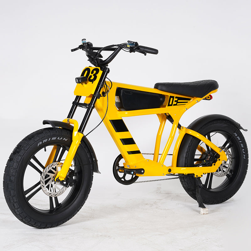 EU Warehouse FT03 750W 48V 18.2Ah Max Speed 50km/h Chopper Citycoco Electric Scooter