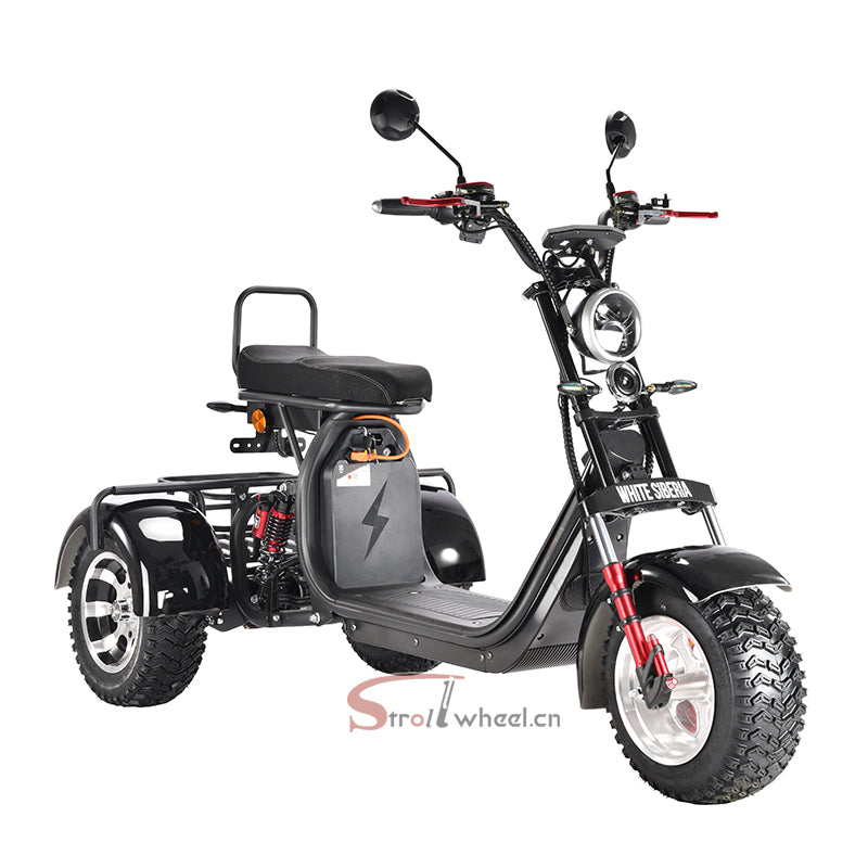 CP-3 3000W 60V 21AH Battery Tricycle Citycoco Motorcycle 3 Wheel