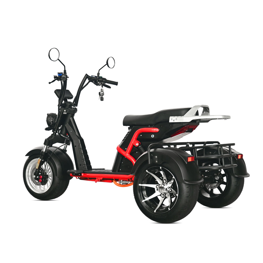 CP-9 2000W 60V 20AH 3 Wheel Electric Tricycle Citycoco