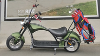 M1 Golf 2000W 60V 20Ah Battery Street Legal Fat Tire Golf Motorcycle Scooter