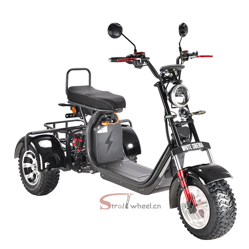 CP-3 3000W 60V 21AH Battery Tricycle Citycoco Motorcycle 3 Wheel