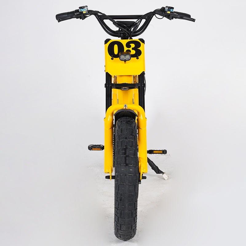 EU Warehouse FT03 750W 48V 18.2Ah Max Speed 50km/h Chopper Citycoco Electric Scooter