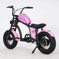 EU Warehouse FT02 Mini Chopper 500W 48V 15AH Battery Max Speed 40km/h