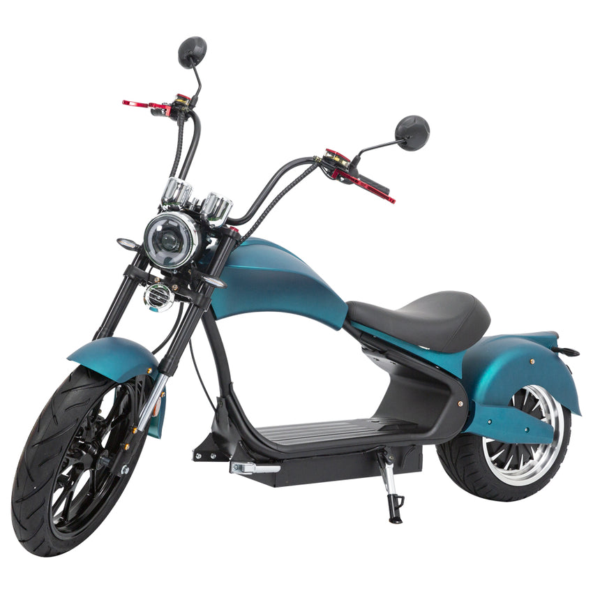 EU Warehouse MH3 3000W 60V 30Ah Battery Citycoco Chopper 2 Wheel Motorcycle