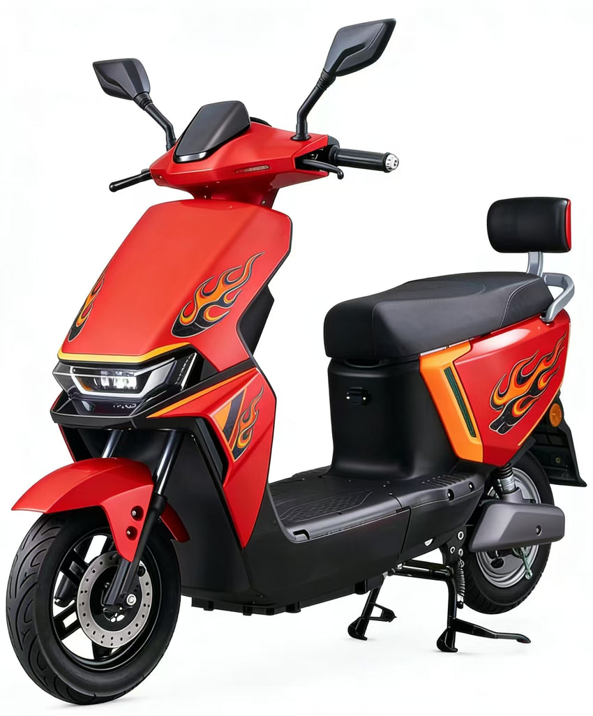 B02 Brazil Motorcycle 1000/2000W Electric Citycoco Wheelbase Less Than 1.3m Scooter Big Seat