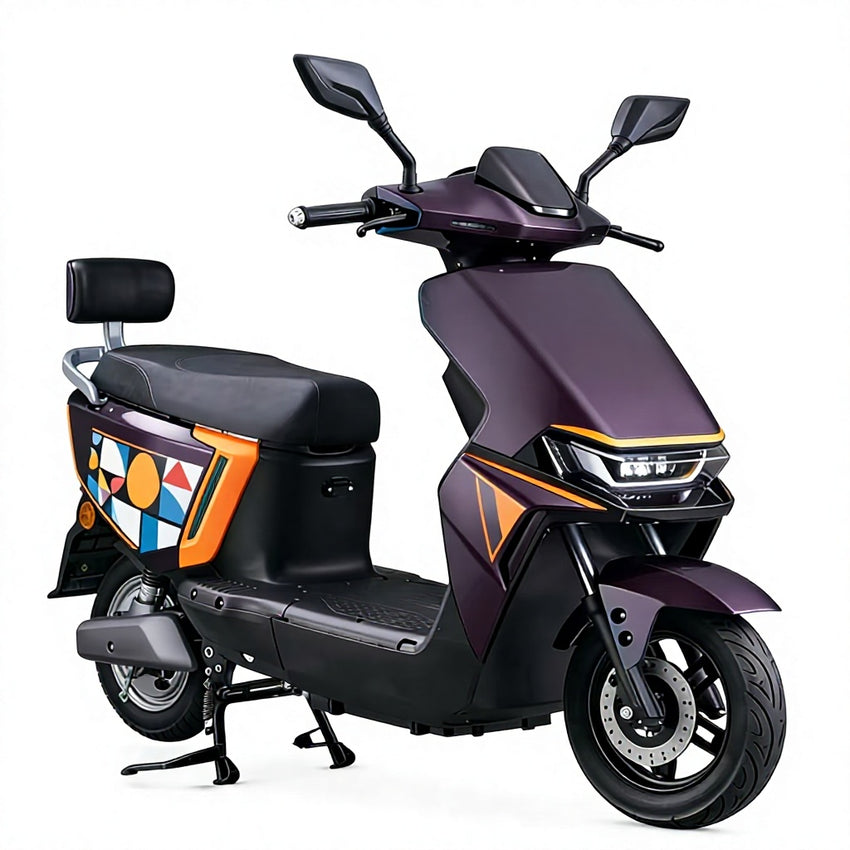 B02 Brazil Motorcycle 1000/2000W Electric Citycoco Wheelbase Less Than 1.3m Scooter Big Seat