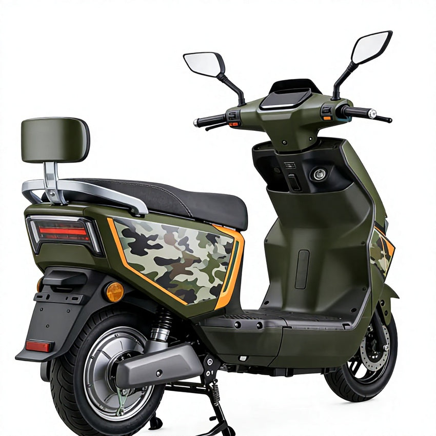 B02 Brazil Motorcycle 1000/2000W Electric Citycoco Wheelbase Less Than 1.3m Scooter Big Seat