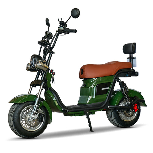 M20 Brazil Electric Motorcycle Scooter Citycoco 1000W Adult Long Range Electric Motorcycle