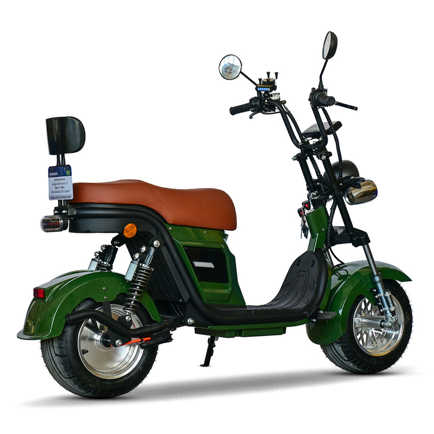 M20 Brazil Electric Motorcycle Scooter Citycoco 1000W Adult Long Range Electric Motorcycle