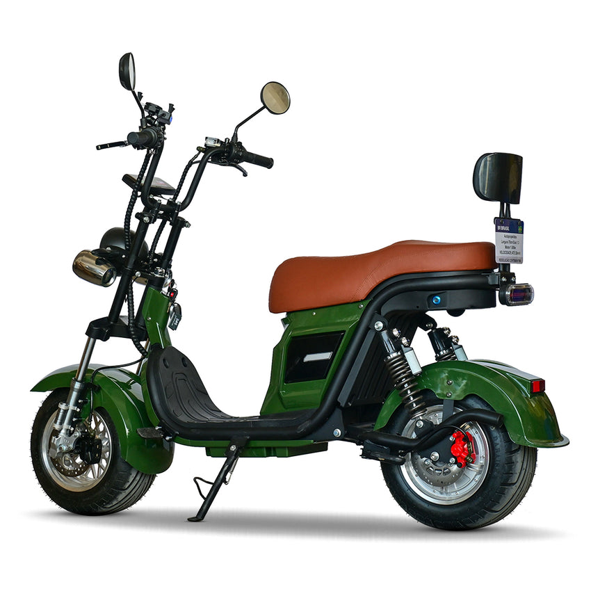 M20 Brazil Electric Motorcycle Scooter Citycoco 1000W Adult Long Range Electric Motorcycle
