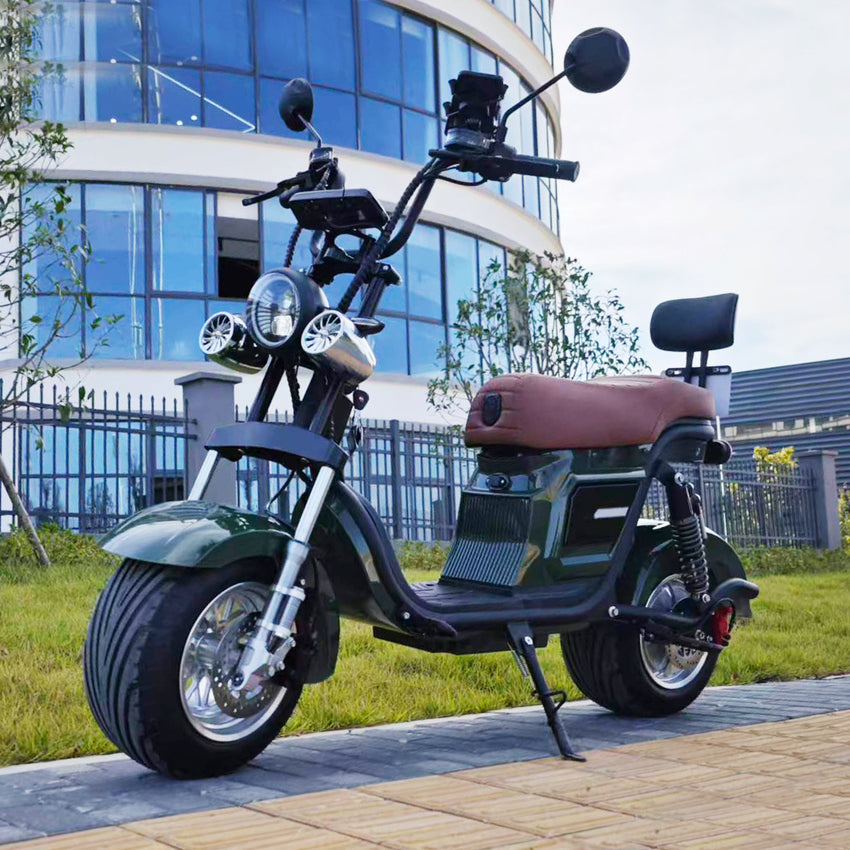 M20 Brazil Electric Motorcycle Scooter Citycoco 1000W Adult Long Range Electric Motorcycle