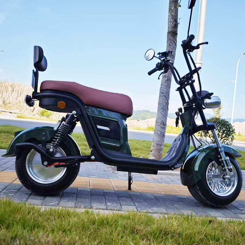 M20 Brazil Electric Motorcycle Scooter Citycoco 1000W Adult Long Range Electric Motorcycle