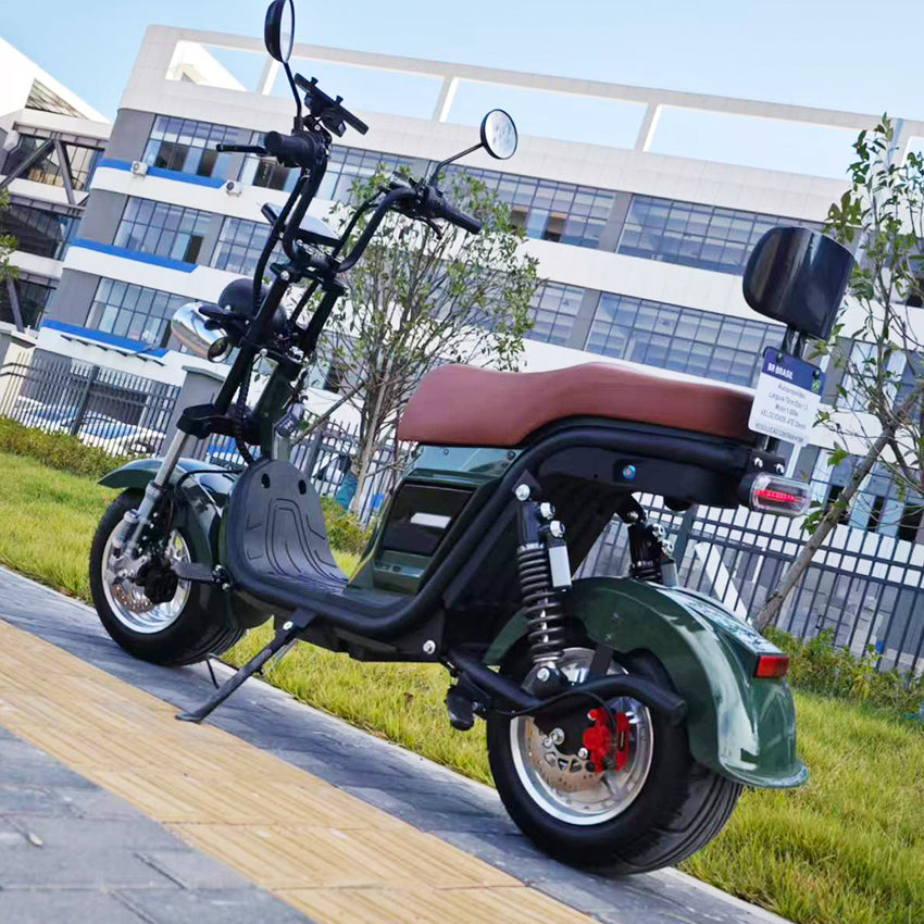 M20 Brazil Electric Motorcycle Scooter Citycoco 1000W Adult Long Range Electric Motorcycle