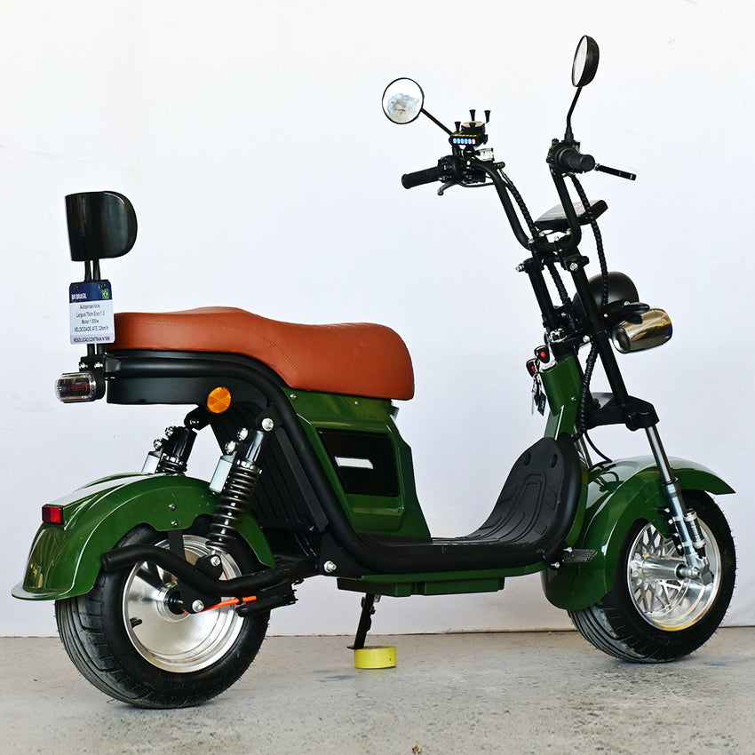 M20 Brazil Electric Motorcycle Scooter Citycoco 1000W Adult Long Range Electric Motorcycle