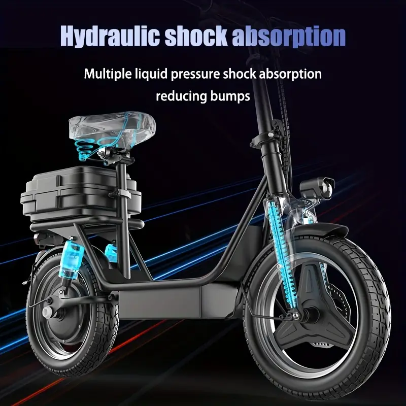 USA Warehouse GT12 500W Electric Bicycle for Adult Urban Daily Commute