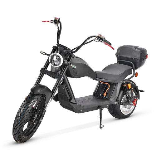 CP-6 2000W Motor 60V Citycoco Electric Scooter Motorcycle with Rear Box