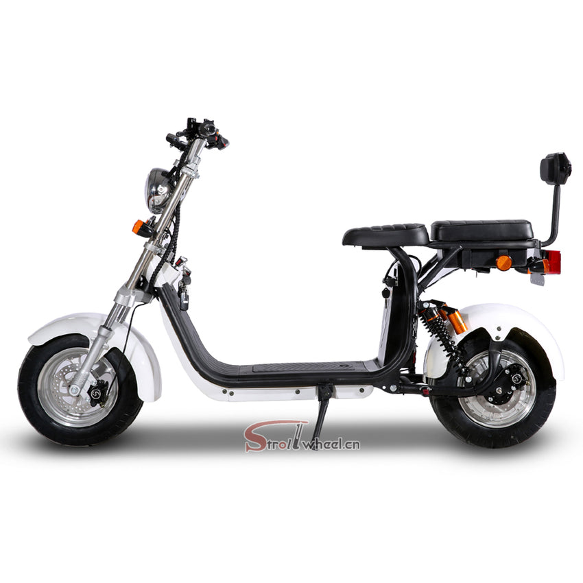 CP-1.6 1500W Electric Scooter Citycoco Chopper with Two Seater