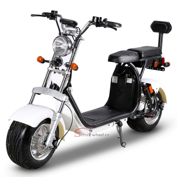 CP-1.6 1500W Electric Scooter Citycoco Chopper with Two Seater