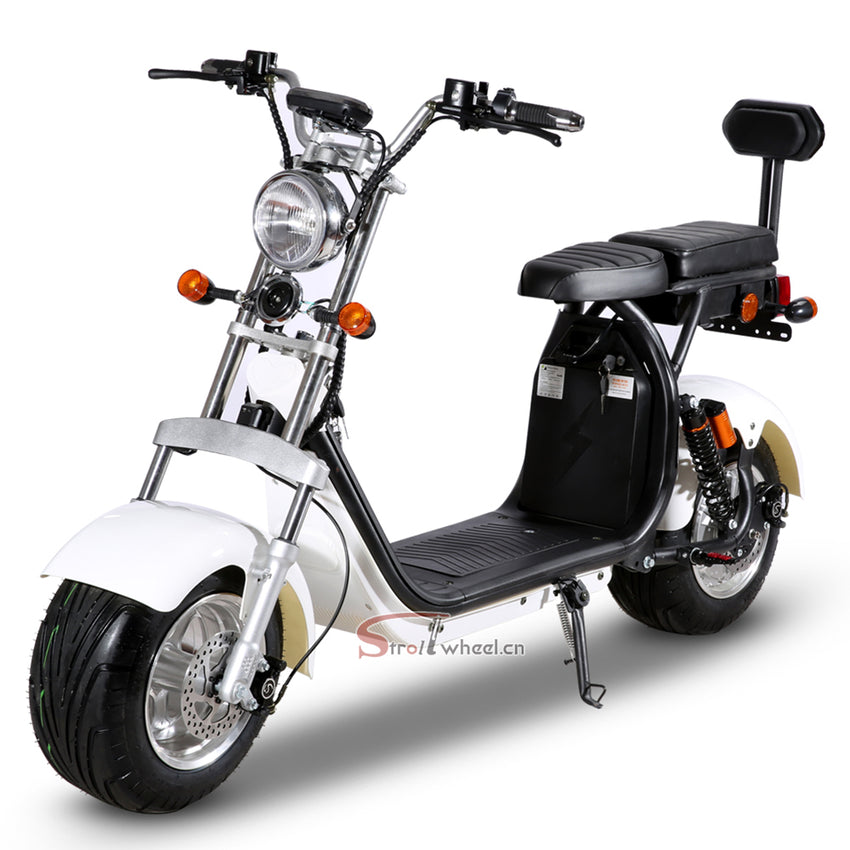 CP-1.6 1500W Electric Scooter Citycoco Chopper with Two Seater