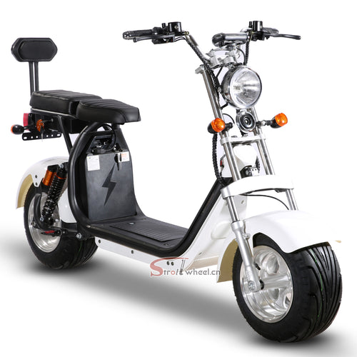 CP-1.6 1500W Electric Scooter Citycoco Chopper with Two Seater