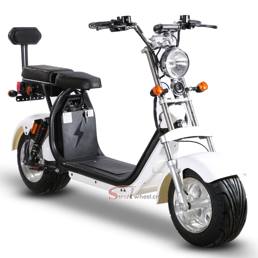 CP-1.6 1500W Electric Scooter Citycoco Chopper with Two Seater