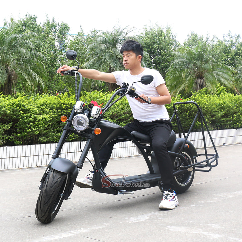 M1 Golf 2000W 60V 20Ah Battery Street Legal Fat Tire Golf Motorcycle Scooter