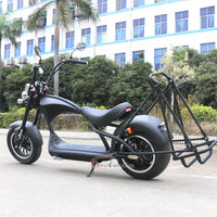 M1 Golf 2000W 60V 20Ah Battery Street Legal Fat Tire Golf Motorcycle Scooter