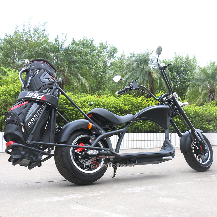 M1 Golf 2000W 60V 20Ah Battery Street Legal Fat Tire Golf Motorcycle Scooter