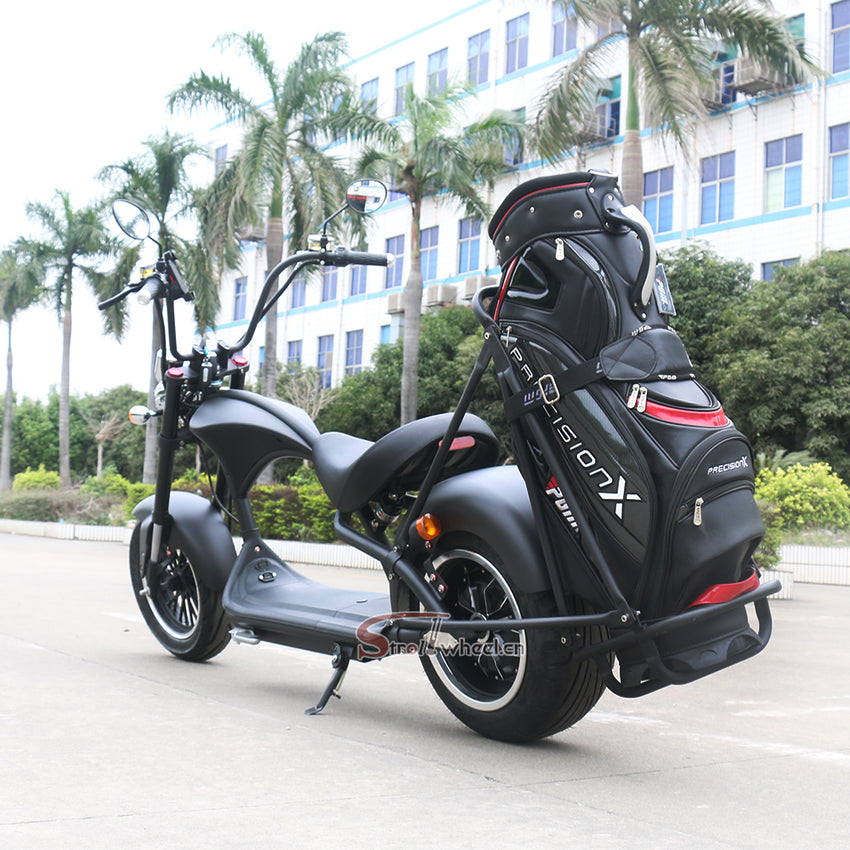 M1 Golf 2000W 60V 20Ah Battery Street Legal Fat Tire Golf Motorcycle Scooter