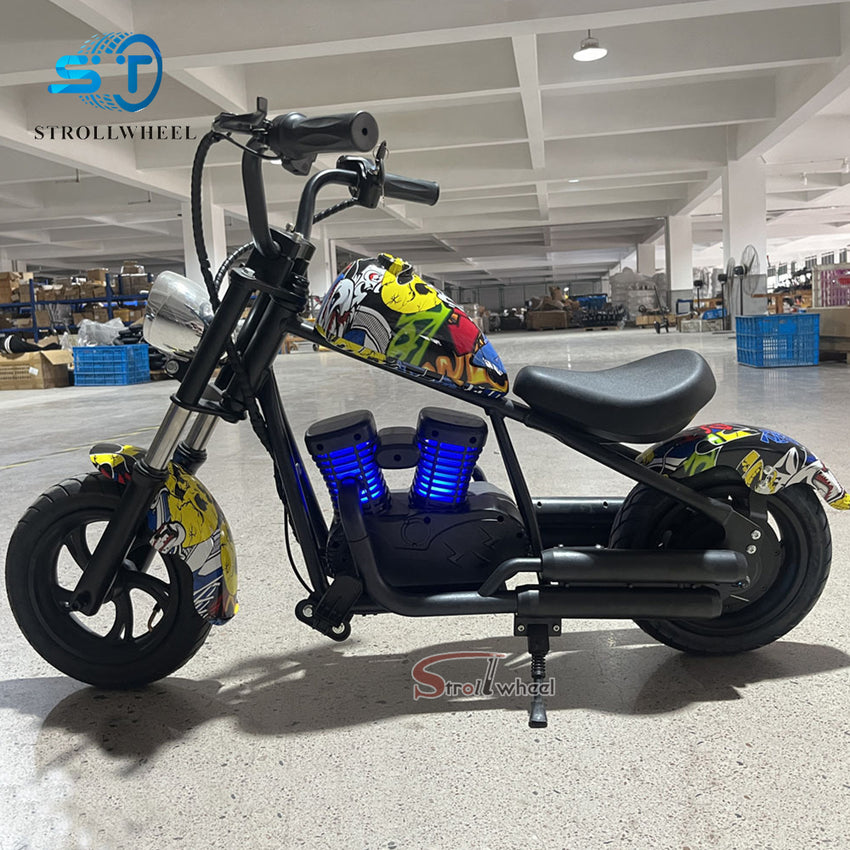 AXET-1 Kids E Bike Two-Wheeled Scooter 200W 24V 8Ah
