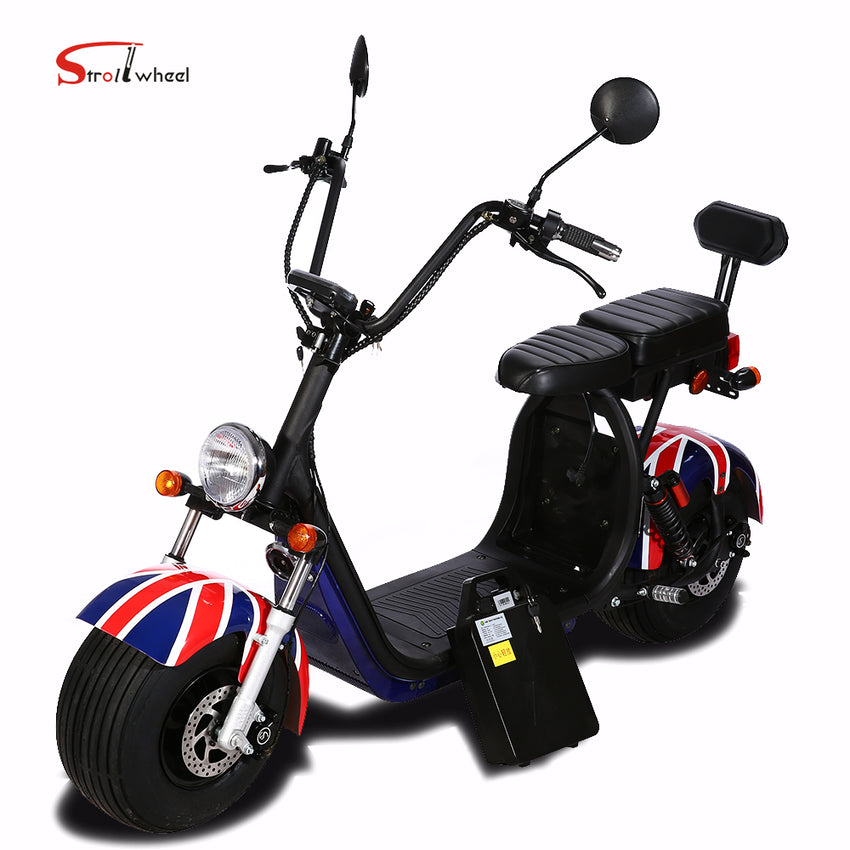 CP-1.0 1500W Motor 60V 12AH Battery Electric Citycoco Scooter